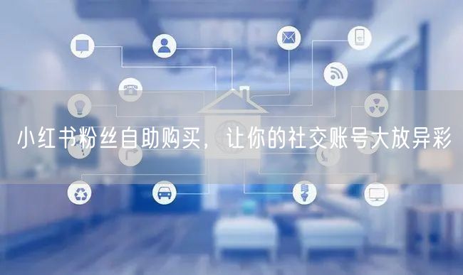 小红书粉丝自助购买，让你的社交账号大放异彩