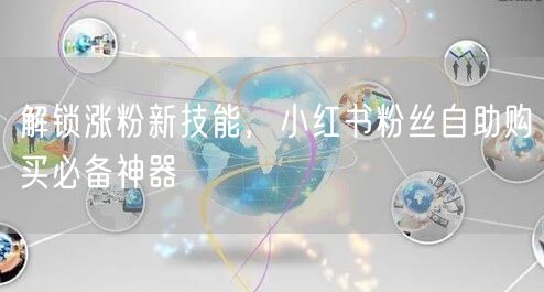 解锁涨粉新技能，小红书粉丝自助购买必备神器